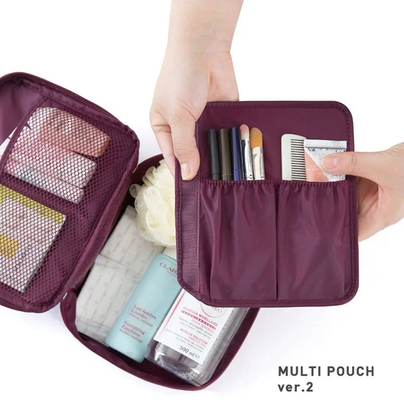 High Capacity Outdoor Makeup Bag Waterproof Organizer - Smarsty