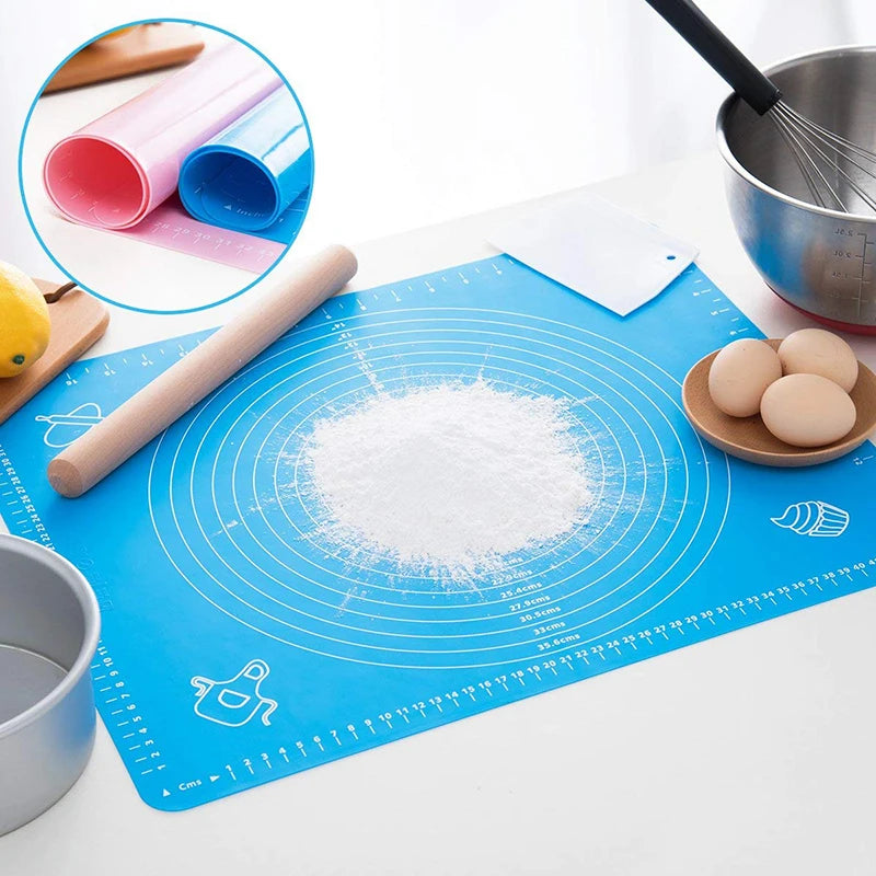 Large Silicone Baking Mat for Easy Dough Kneading - Smarsty