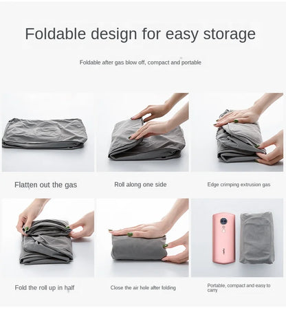 Portable Inflatable Travel Pillow for Ultimate Neck Support - Smarsty