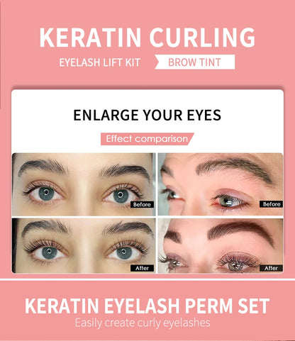 ICONSIGN Lash Lift and Tint Kit Professional Eyelash Lifting Tint Brow Lamination Dye Eye Makeup Tools