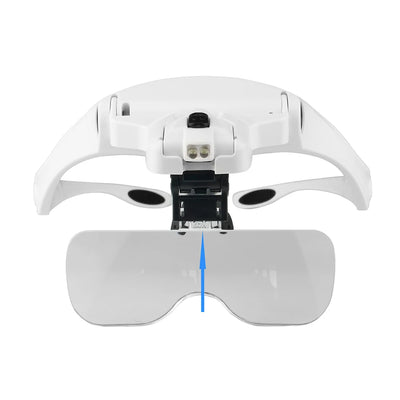 Illuminated Magnifying Glasses with Adjustable LED Lights - Smarsty