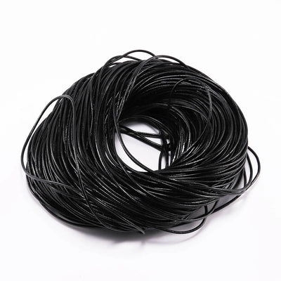 Genuine Cow Leather Round Cord Durable Bracelet String - Smarsty