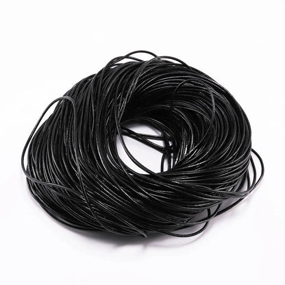 Genuine Cow Leather Round Cord Durable Bracelet String - Smarsty