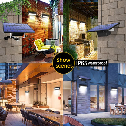 Upgraded Solar Pendant Lights with Auto On Off Feature - Smarsty