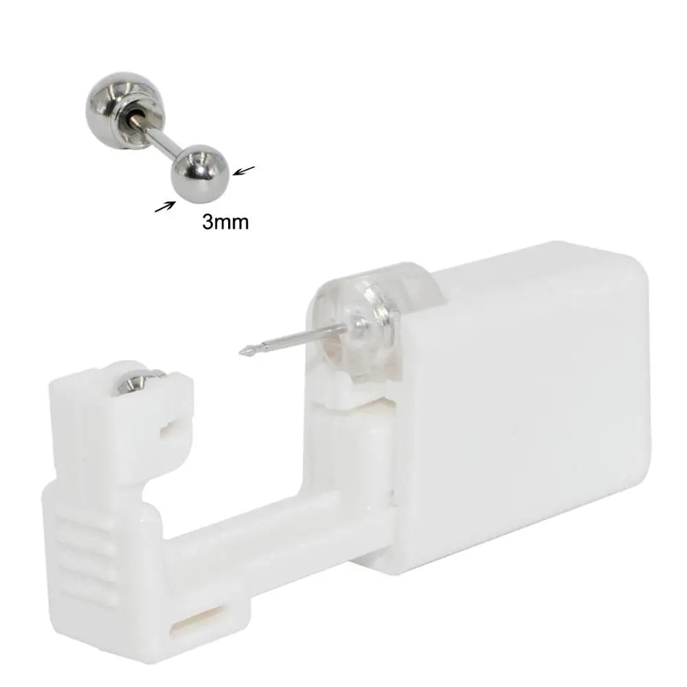 Sterile Surgical Steel Ear Stud Disposable Safe Ball - Smarsty