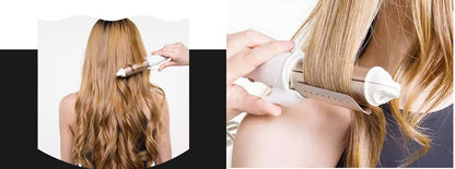 Professional Temperature Setting Electric Hair Curler Wand - Smarsty