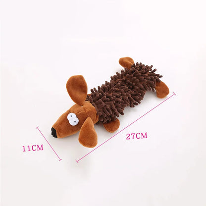 Durable Plush Squeaky Toy for Small Dogs - Smarsty
