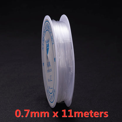 Transparent Elastic Cord Thread For Jewelry Making Durable - Smarsty