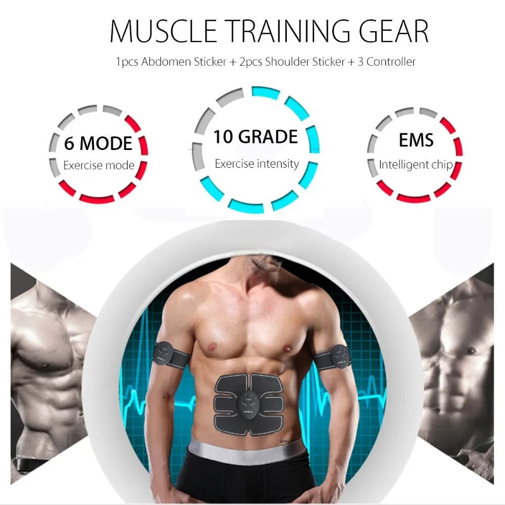 Wireless Muscle Stimulator for Abdominal Toning and Weight Loss - Smarsty
