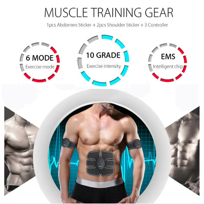 Wireless Muscle Stimulator for Abdominal Toning and Weight Loss - Smarsty