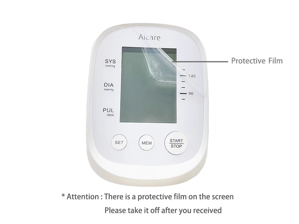 Automatic Upper Arm Blood Pressure Monitor with Data Storage - Smarsty