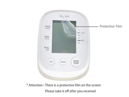 Automatic Upper Arm Blood Pressure Monitor with Data Storage - Smarsty