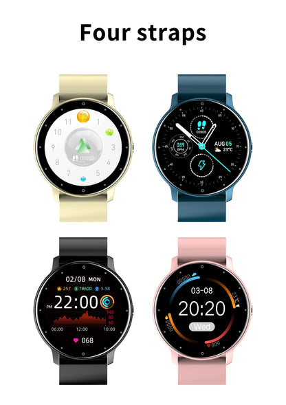 Smart Fitness Watch with Heart Rate Monitor and Waterproof Design - Smarsty