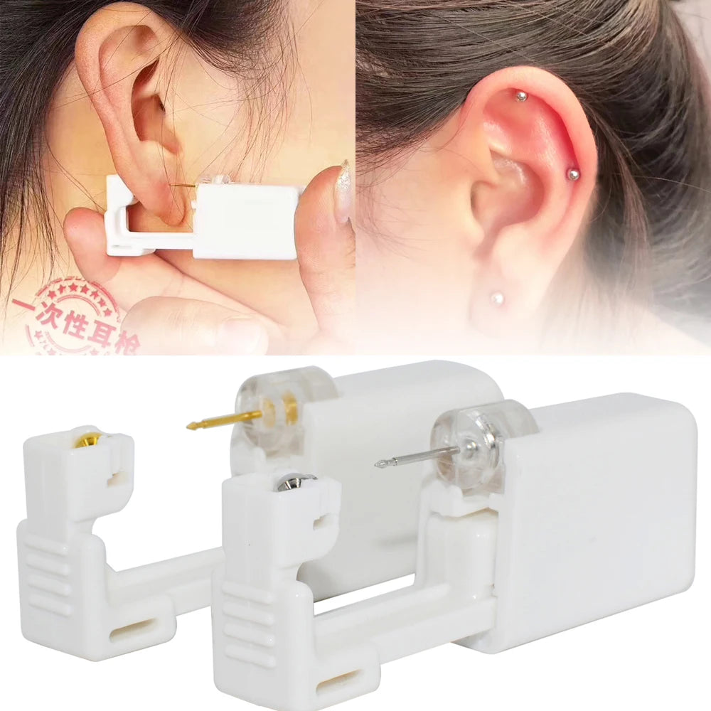 Sterile Surgical Steel Ear Stud Disposable Safe Ball - Smarsty