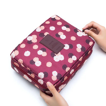 Outdoor Travel Cosmetic Bag Waterproof Organizer For Women - Smarsty