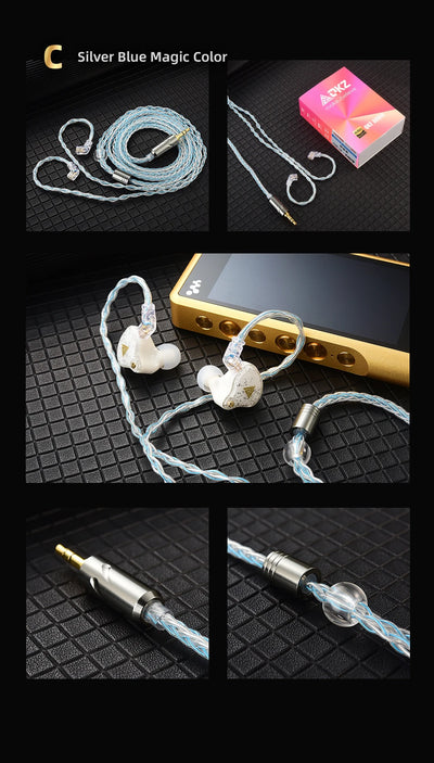 QKZ T1 HiFi Earphone Upgrade Cable with MMCX Connector - Smarsty