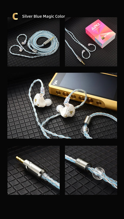 QKZ T1 HiFi Earphone Upgrade Cable with MMCX Connector - Smarsty