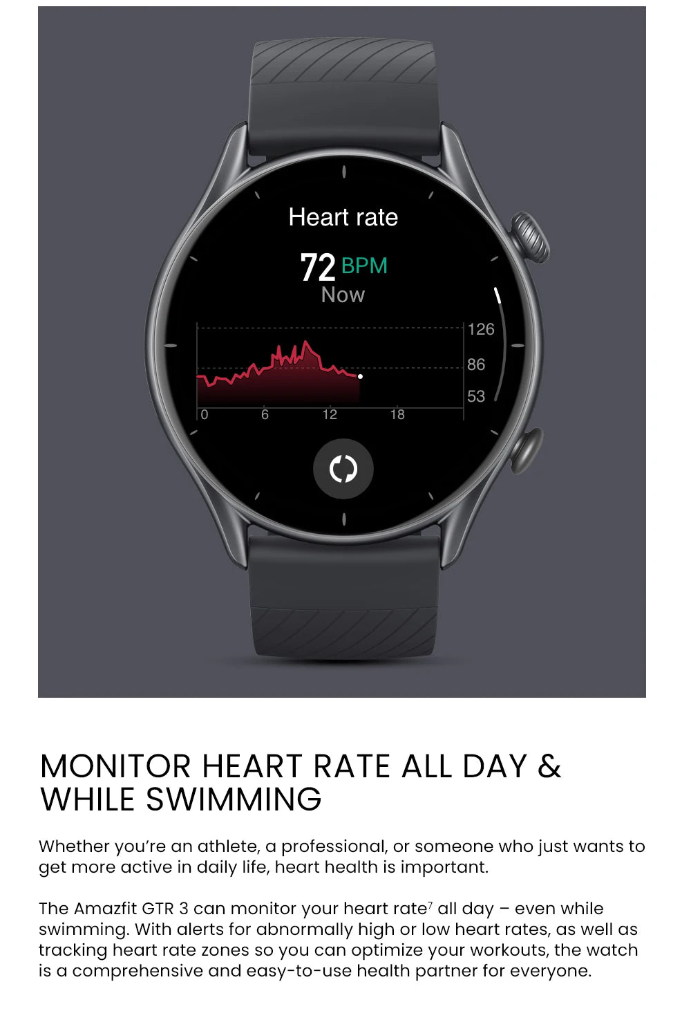 Amazfit GTR 3 Smartwatch with Built-in Alexa and GPS - Smarsty