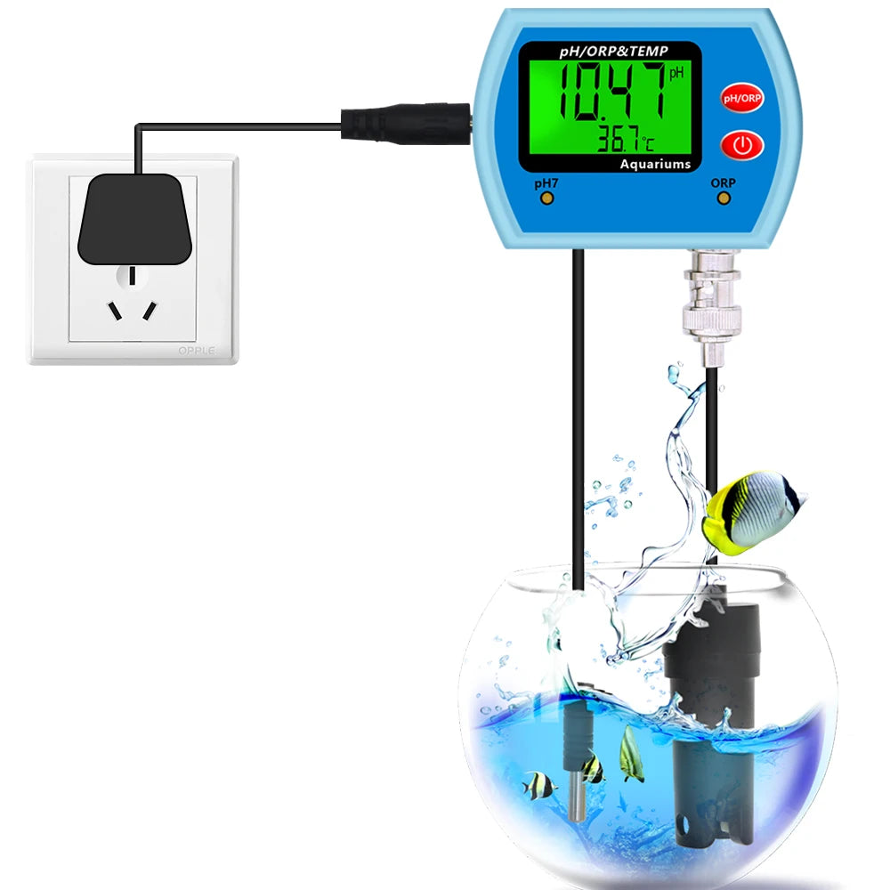3 in 1 PH Meter Water Quality Tester with Big Screen - Smarsty