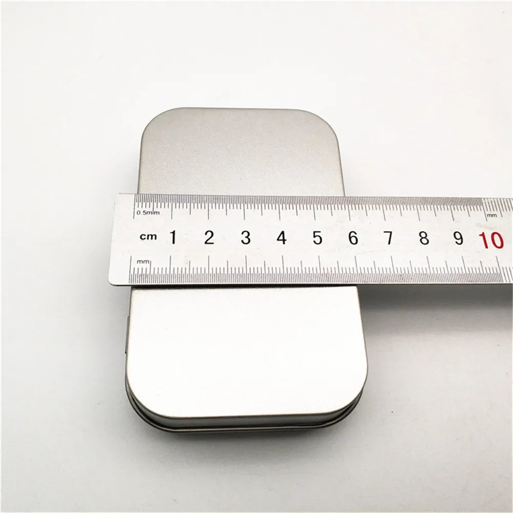Small Metal Storage Box for Jewelry and Coins - Smarsty
