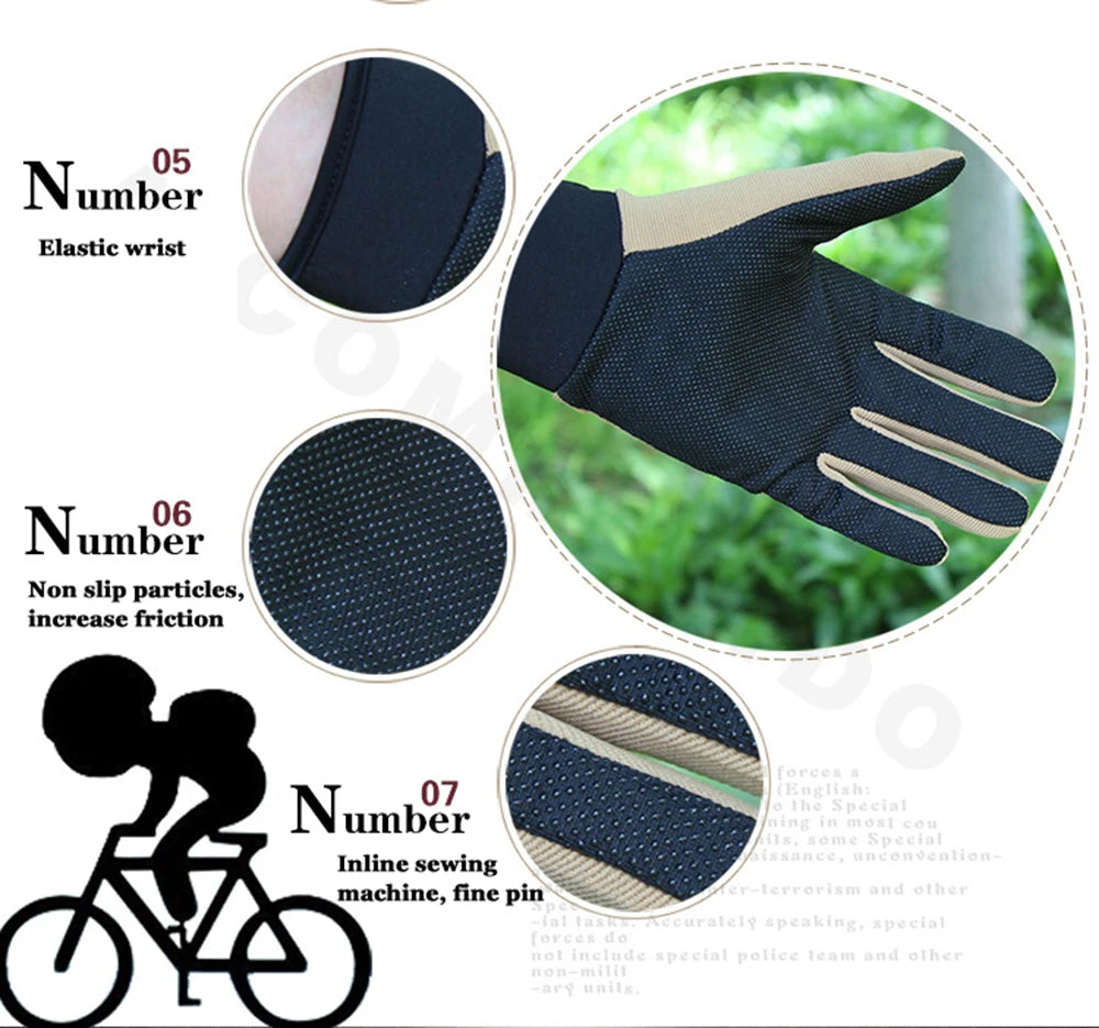 Breathable Fishing Gloves Non Slip Full Finger Outdoor - Smarsty