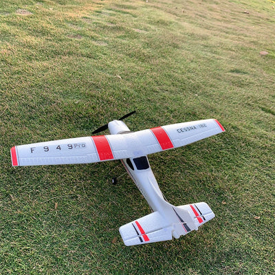 WLtoys F949 2.4G 3D6G 3Ch RC Airplane Fixed Wing Plane Outdoor Toys Drone RTF Upgrade Version Digital Servo F949S With Gyroscope - Smarsty