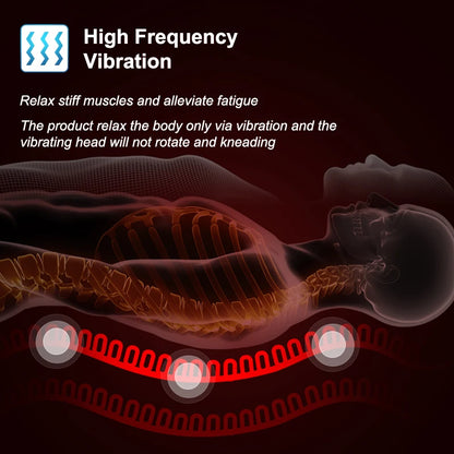KLASVSA Electric Back Massager Cushion for Pain Relief - Smarsty