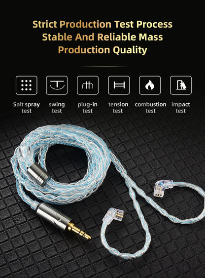 QKZ T1 HiFi Earphone Upgrade Cable with MMCX Connector - Smarsty