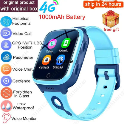 KGG 4G Kids Smart Watch with GPS and SOS Feature - Smarsty