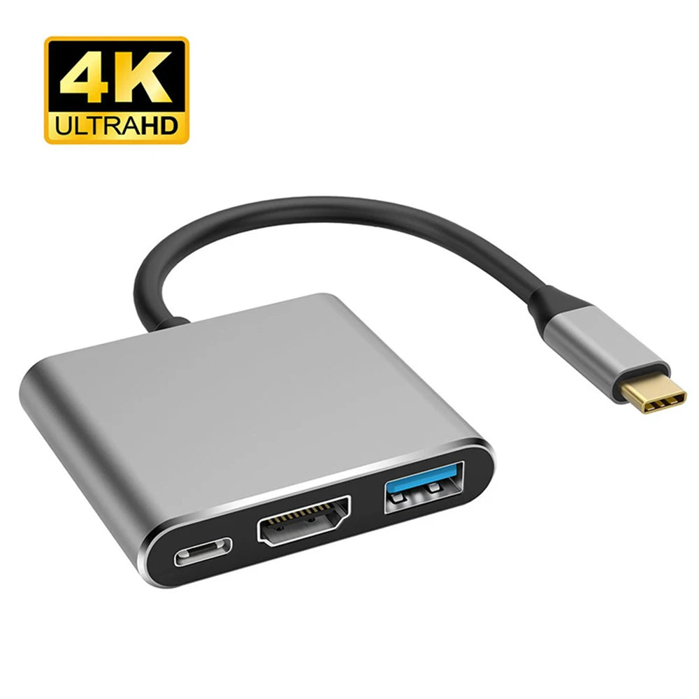 USB C Hub 4K HDMI Adapter With Multiport Thunderbolt