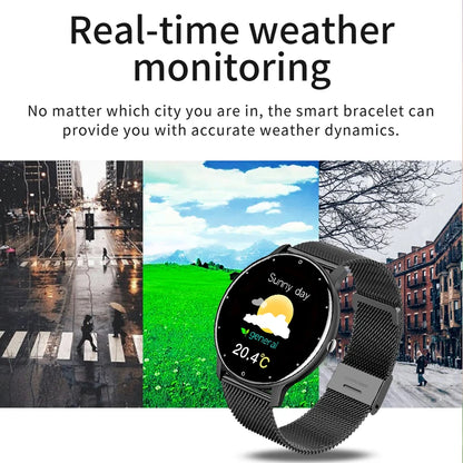 LIGE Smart Watch for Ladies with Full Touch Screen - Smarsty