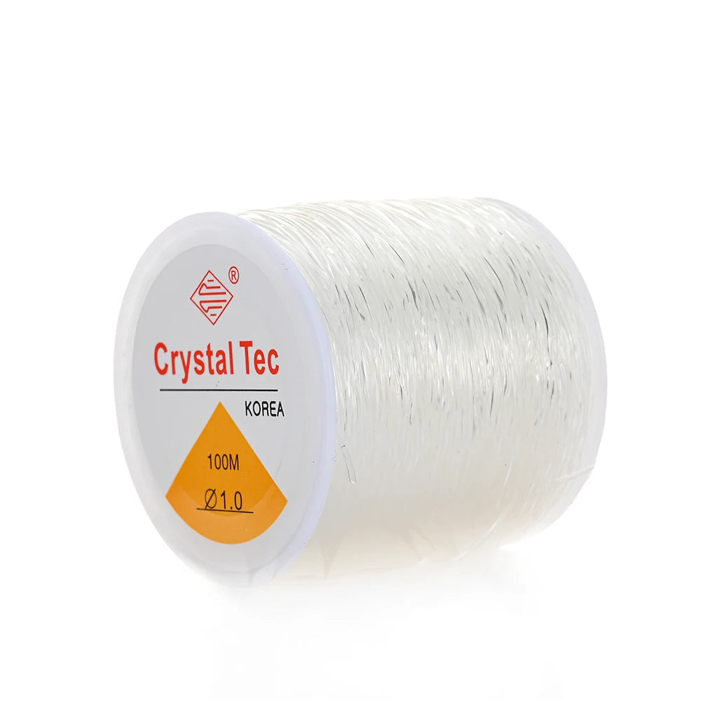 Transparent Elastic Cord Thread For Jewelry Making Durable - Smarsty