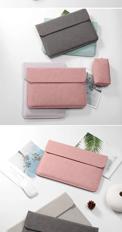 Universal Laptop Sleeve With Soft PU Protection 11 16 Inch