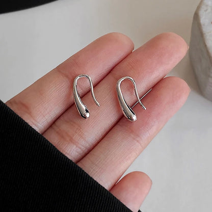 925 Sterling Silver Water Drop Earrings Elegant Gift - Smarsty