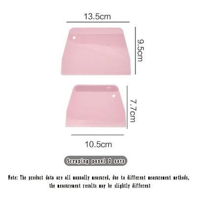 2 Piece Plastic Cake Spatula Set for Easy Baking - Smarsty