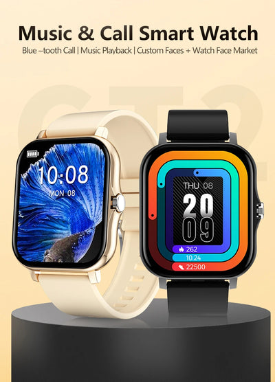Waterproof Sports Smart Watch with Health Monitor - Smarsty