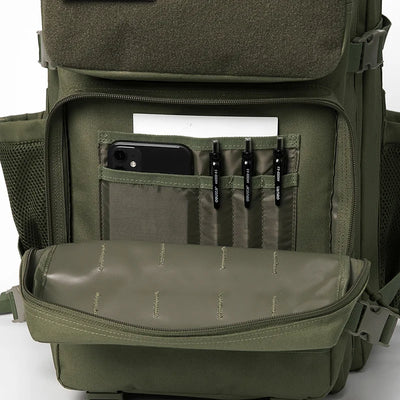 45L Tactical Backpack survival Bag Hunting MOLLE Backpack GYM For Men EDC Outdoor Hiking Rucksack Witch Bottle Holder - Smarsty