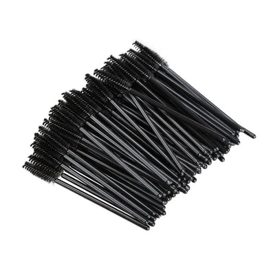 5/25/50 PCS Makeup Brushes Pink Crystal Eyelashes Brush Reusable Fake Lashes Extension Supplies False Eyelash Make up Tool Hot - Smarsty