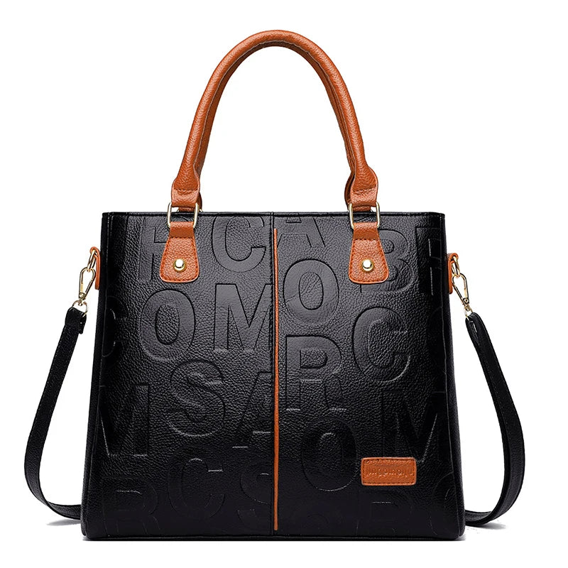 PU Leather Crossbody Bag For Women Large Capacity Travel - Smarsty