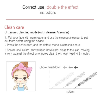 Ultrasonic Skin Scrubber for Deep Cleansing and Rejuvenation - Smarsty
