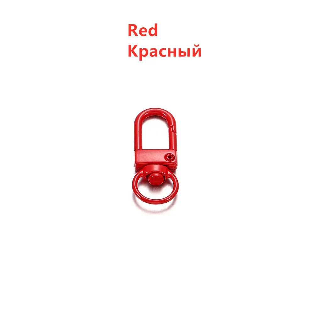 Rotating Lobster Clasps Gold Rhodium Secure 10pcs Pack - Smarsty