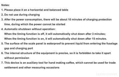 Timemore Basic 2 Black Mirror Coffee Scale with Auto Timer - Smarsty