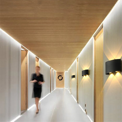 Outdoor Waterproof LED Wall Lamp for Stylish Illumination - Smarsty