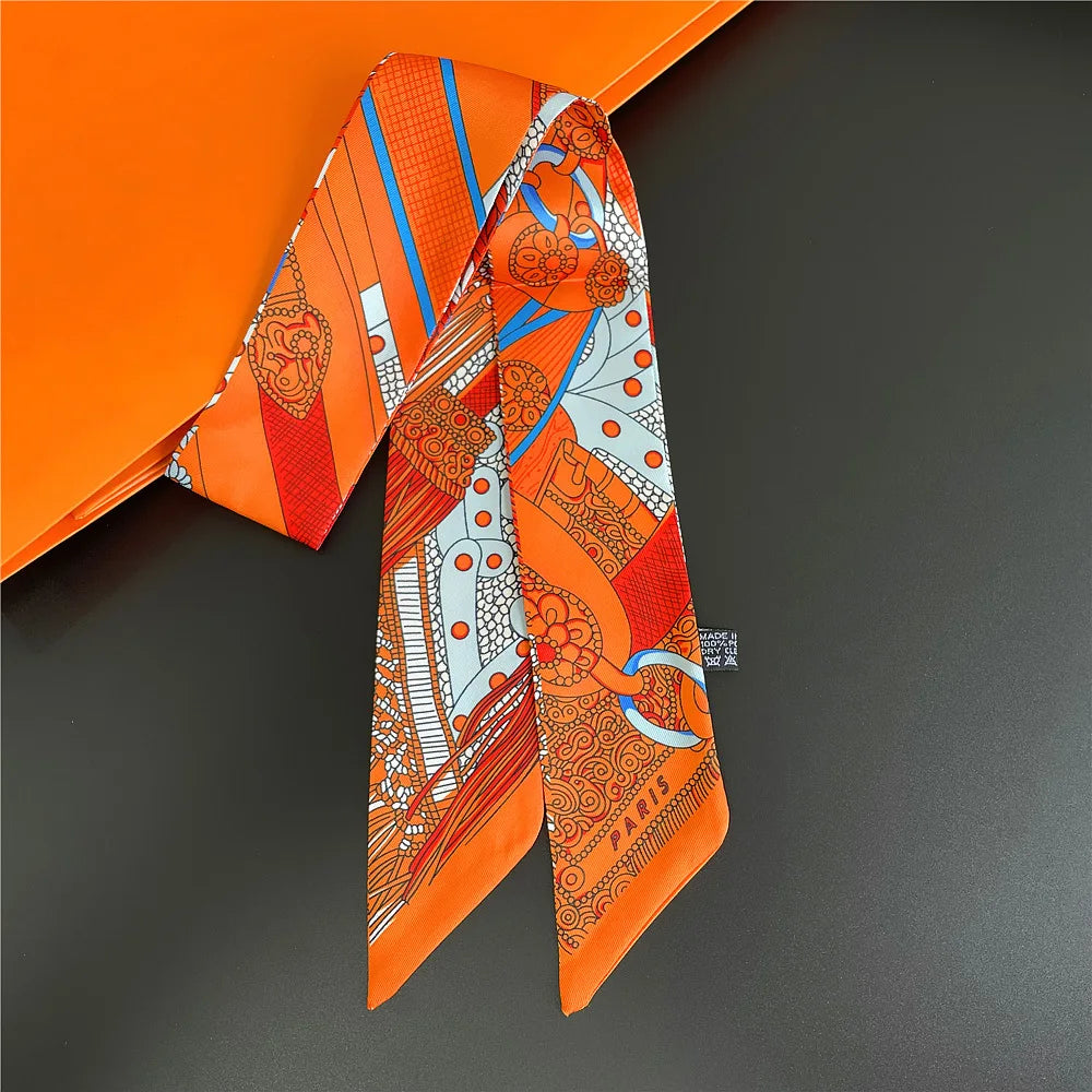 Silk Summer Scarf for Women Lightweight Neckwear - Smarsty