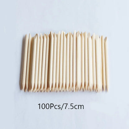 Lurayee Wooden Nail Cuticle Pusher for Perfect Manicures - Smarsty