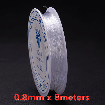 Transparent Elastic Cord Thread For Jewelry Making Durable - Smarsty