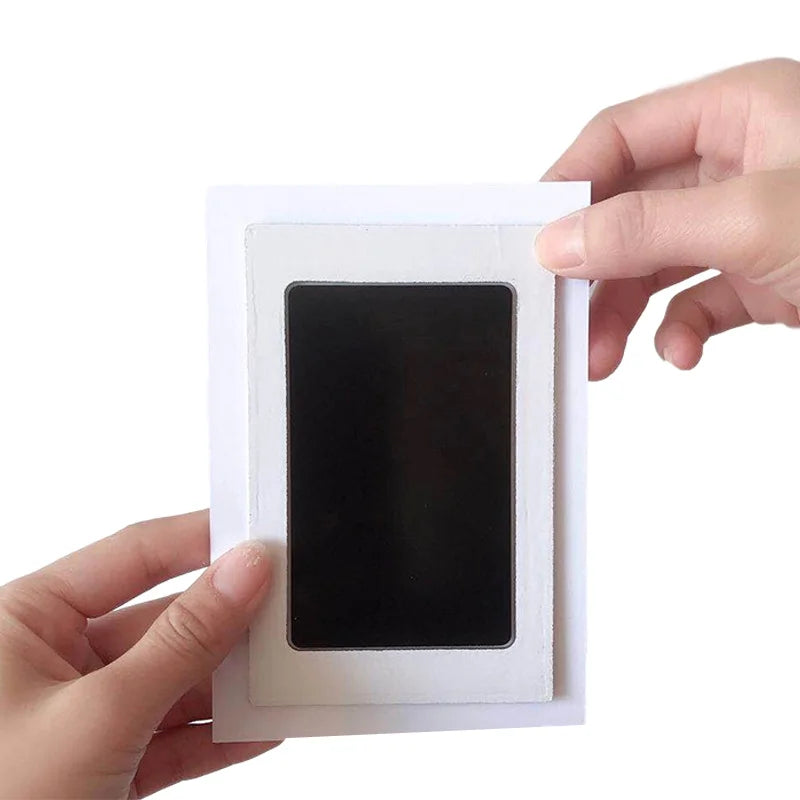 No Touch Baby Hand Footprint Kit Safe Ink Pad Souvenir - Smarsty