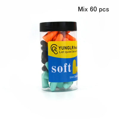 Ear Plugs Earplugs Noise Reduction Ear Plug Foam Oordopjes Slapen Sleep Anti Noise Reduction Music Cancelling Insulation Earplug - Smarsty