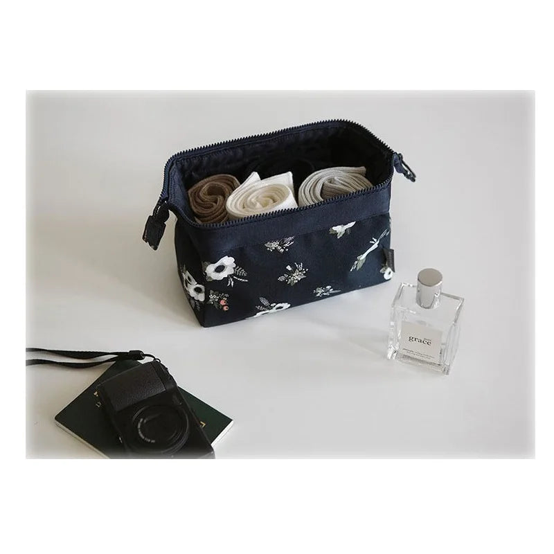 Waterproof Flamingo Cosmetic Bag For Women Travel Organizer - Smarsty