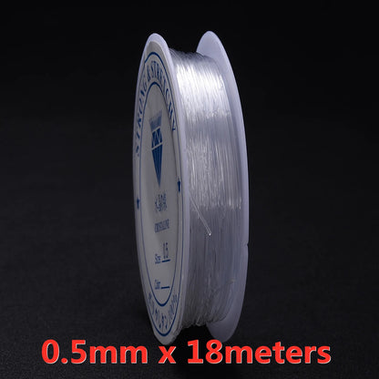 Transparent Elastic Cord Thread For Jewelry Making Durable - Smarsty
